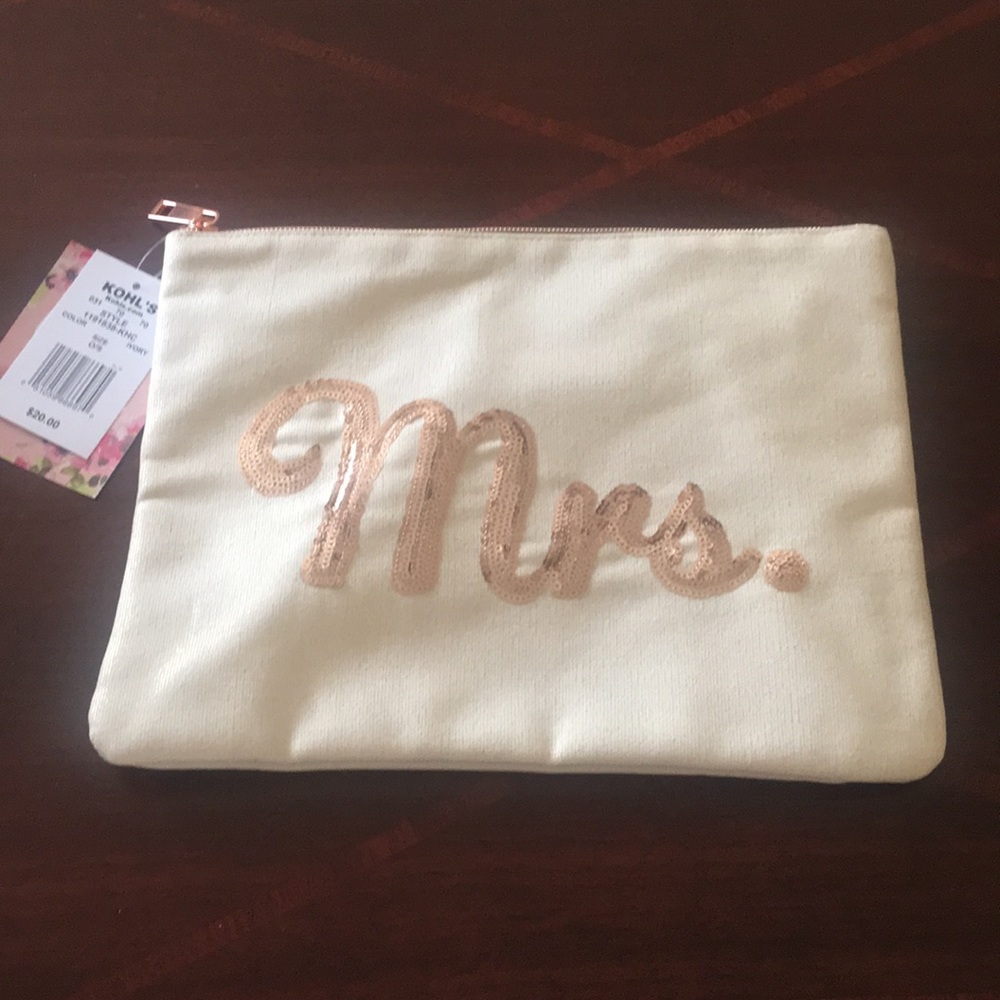 Mrs makeup bag